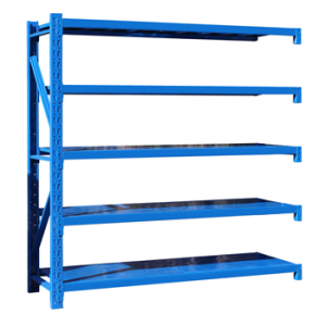 輕型貨架副架2000×600×2000mm(五層,200kg/層,藍(lán)色)