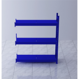 重型貨架副架2000×500×1500mm(三層,1T/層,藍(lán)色)
