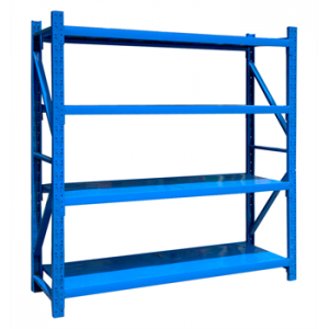 輕型貨架主架1200×600×2000mm(四層,200kg/層,藍(lán)色)