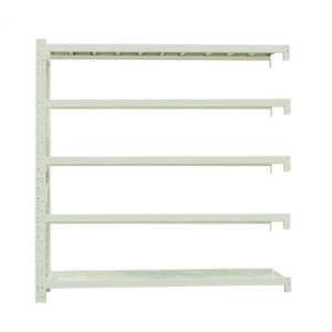 中型貨架副架1800×500×2000mm(五層,300kg/層,白色)