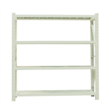 中型貨架主架2000×500×1500mm(四層,500kg/層,白色)