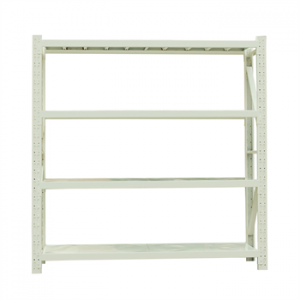 中型貨架主架1500×500×1800mm(四層,300kg/層,白色)