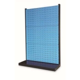 固定型單面物料架960×375×1450mm(3方孔)，KR-1330